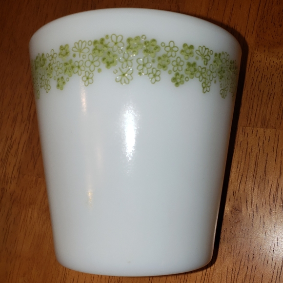 Vintage Pyrex Crazy Daisy 3pc D Handle Coffee Cups - Picture 7 of 8
